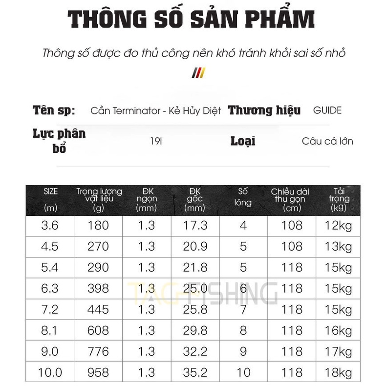 Cần Tay Guide Terminator - Kẻ Hủy Diệt