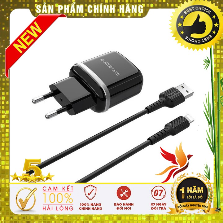 Bộ Cóc Cáp Sạc BOROFONE BA25/BA25A