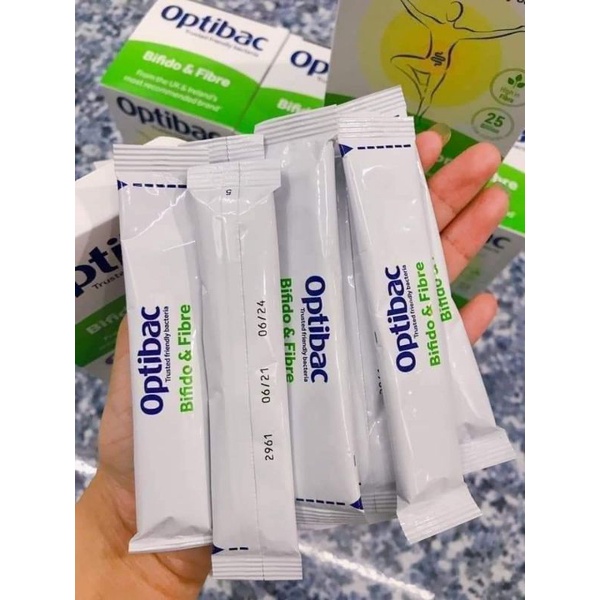 Men Vi Sinh Optibac Của Anh Màu Xanh Lá 30 Gói