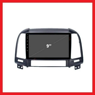 Mặt dưỡng huyndai santafe 2006-2010 9inch có jack nguồn zin -chuyên sỉ