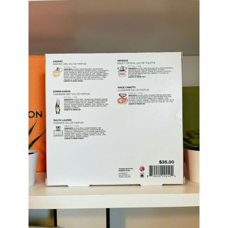 Set mini nước hoa nhà Macys