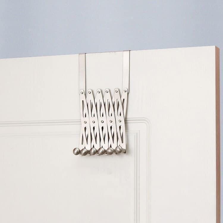 MÓC ZÍC ZẮC TREO SAU CỬA GẤP GỌN INOX 304 CHỐNG GỈ