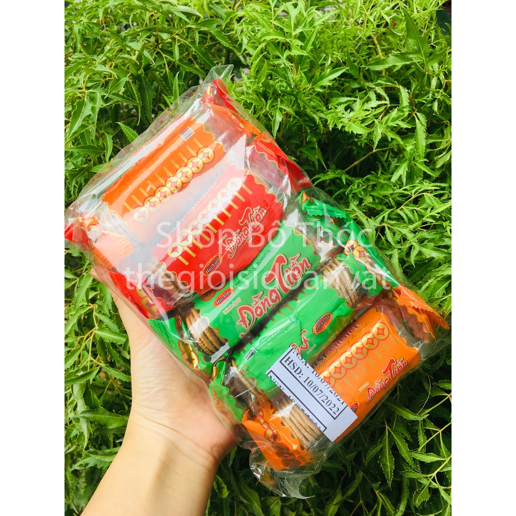 Bánh quy đồng tiền Hải Việt (1 gói lẻ) | BigBuy360 - bigbuy360.vn
