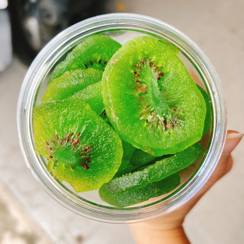 Kiwi Sấy Dẻo không đường loại 1 hộp 350gr