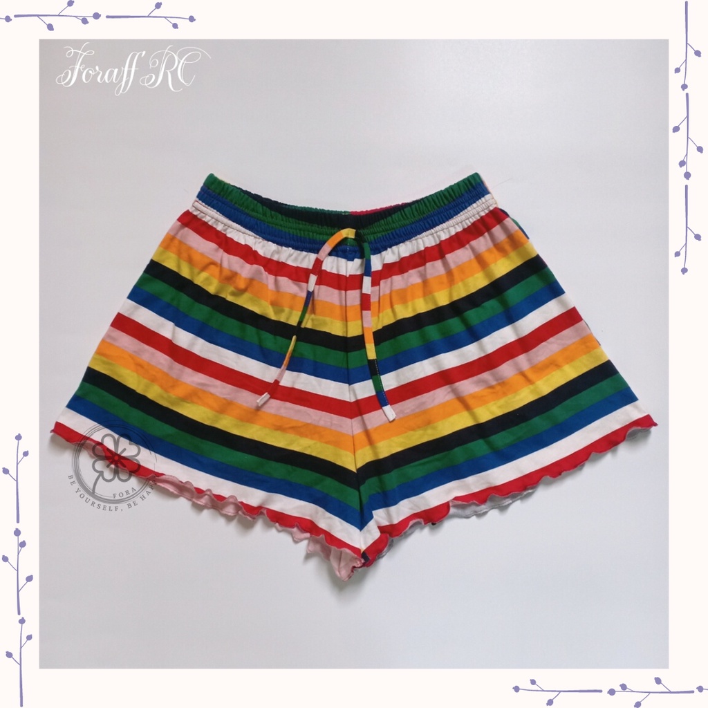 Quần ngủ nữ Q02 quần short ngủ nữ lưng chun, thun cotton Hàn tuyển chọn