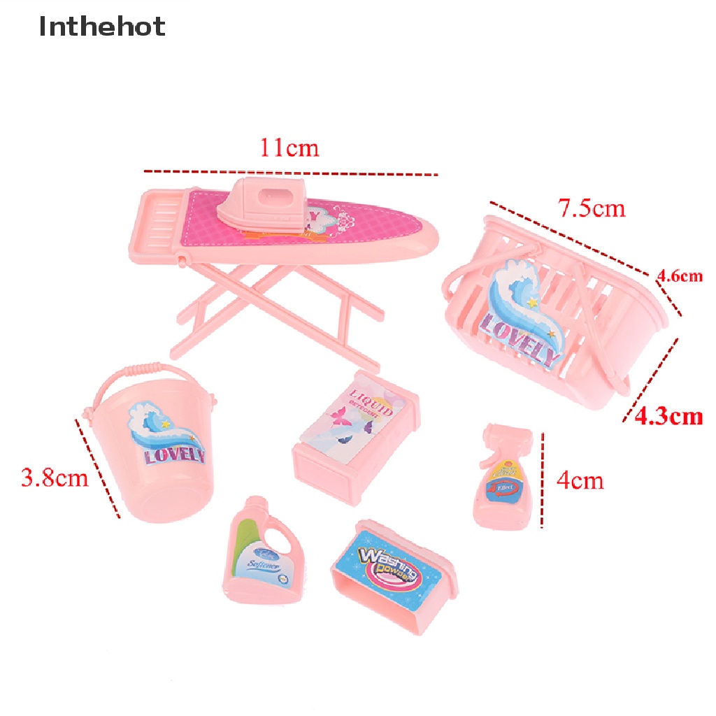 Bộ Dụng Cụ Giặt Quần Áo Búp Bê