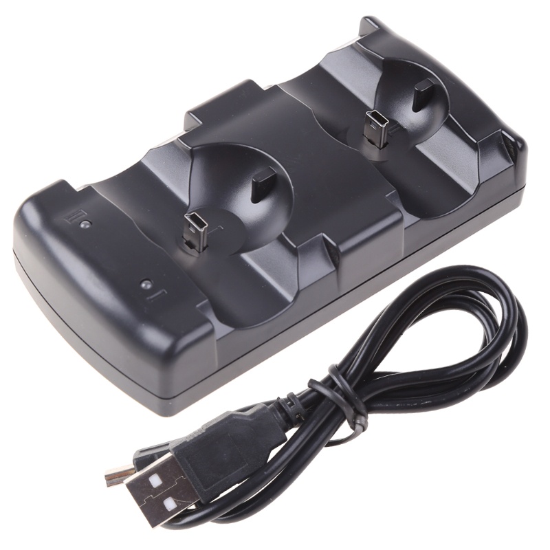 Bộ Sạc 2 Cổng Cho Tay Cầm Chơi Game PS3 2