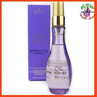Tinh dầu dưỡng tóc sợi vừa Schwarzkopf Oil Ultime Barbaby Fig Finishing Oil 100ml Đức
