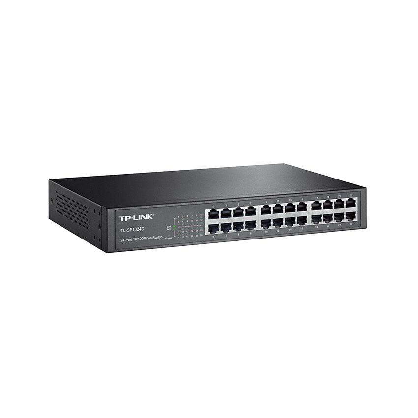 [Mã 267ELSALE hoàn 7% đơn 300K] Switch TP-Link TL-SF1024D (24Port 10/100Mbps - Vỏ kim loại)