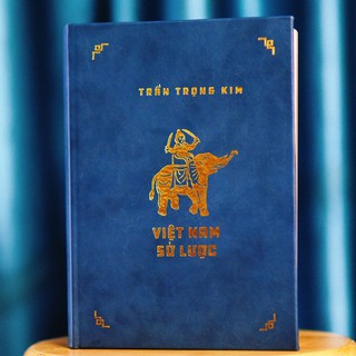Sách - Việt Nam Sử Lược (BẢN ĐẶC BIỆT - BÌA DA PU)