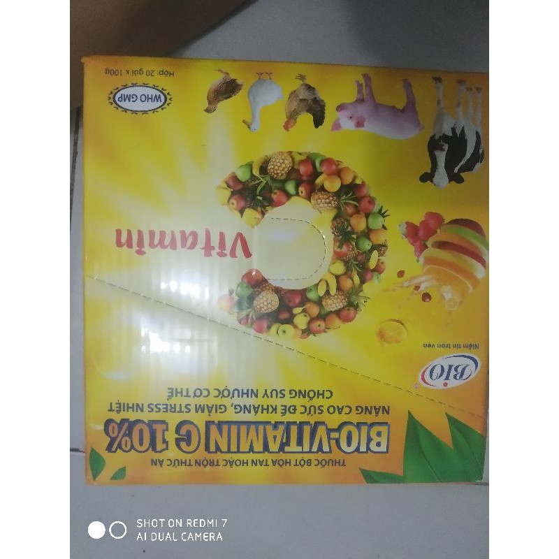 Bio_ vitamin c 10% 100g/goi
