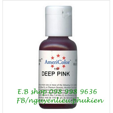 Màu AmeriColor-Hồng đậm deepink