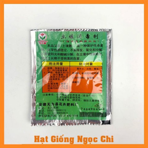 Thuốc diệt nấm, chống thối gốc, thân rễ, diệt vi khuẩn trong đất, khử trùng