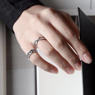 Nhẫn mạ bạc thời trang cá tính cho nữ