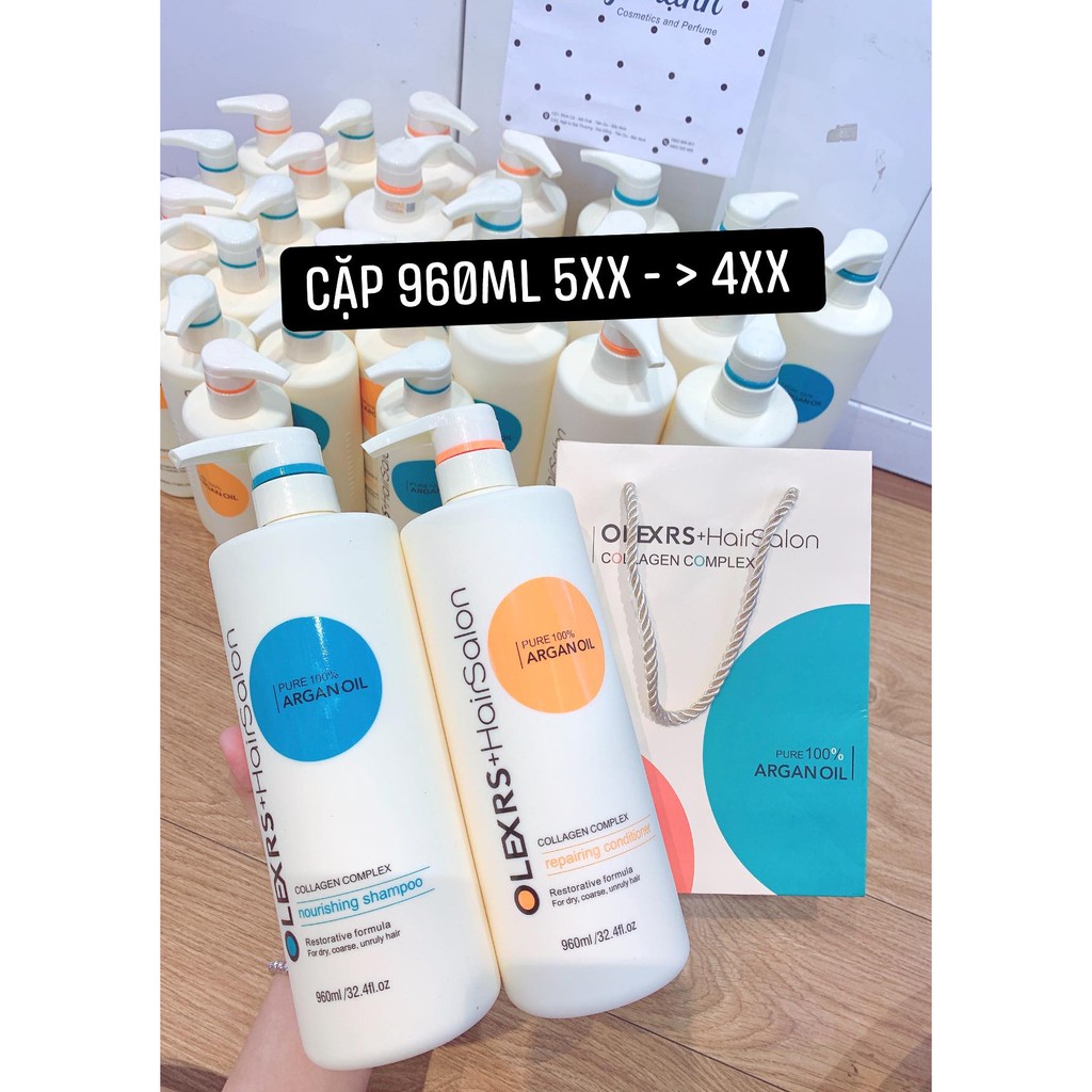 DẦU GỘI XẢ OLEXRS CAO CẤP