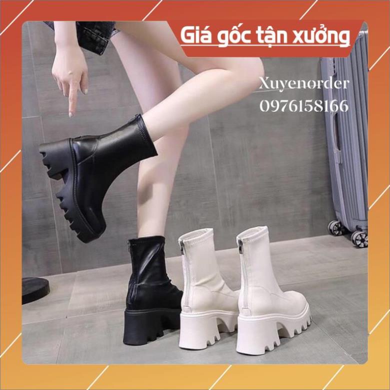Giầy thể thao, ❌ Giầy Đế Độn Nữ Nâng Chiều Cao 8Cm Hàng Quảng Châu Cao Cấp (Hàng ORDER)