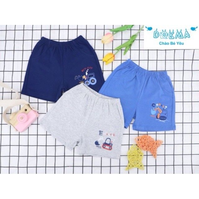 [Dokma] Quần đùi bé trai mẫu mới (Sz 6-24m)