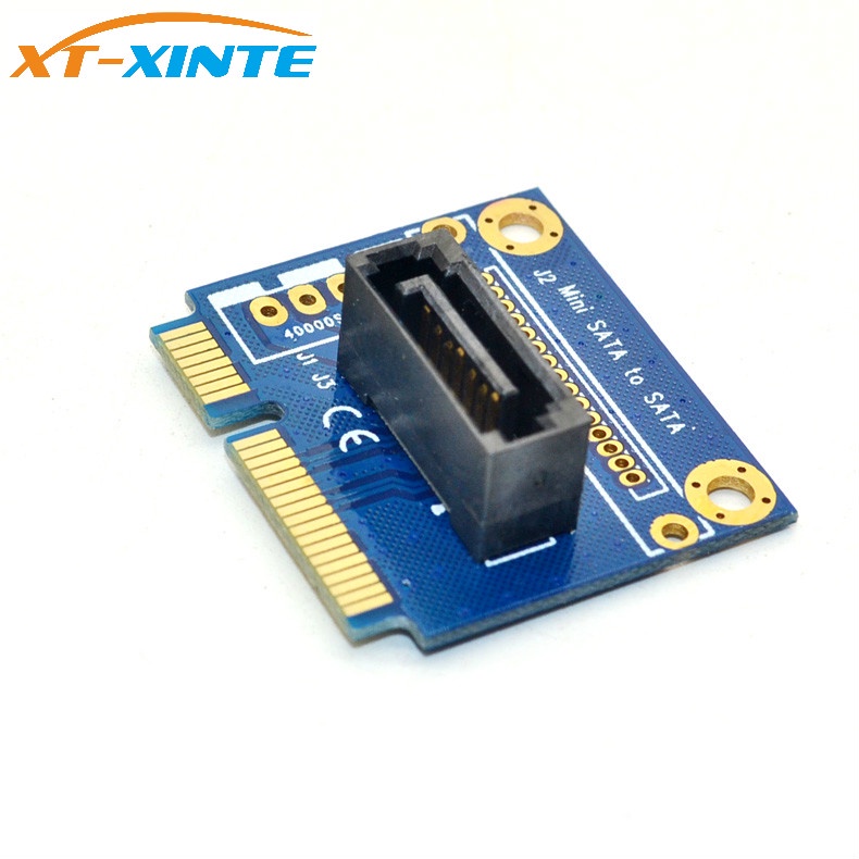 Card Chuyển Đổi mSATA Sang SATA 7Pin SATA PCI-e Cho Ổ Cứng HDD SSD 2.5 "3.5"