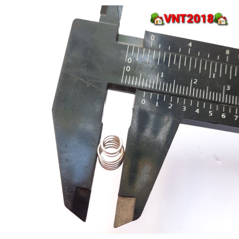 Lò xo nén hình chóp nón 7x5x13mm