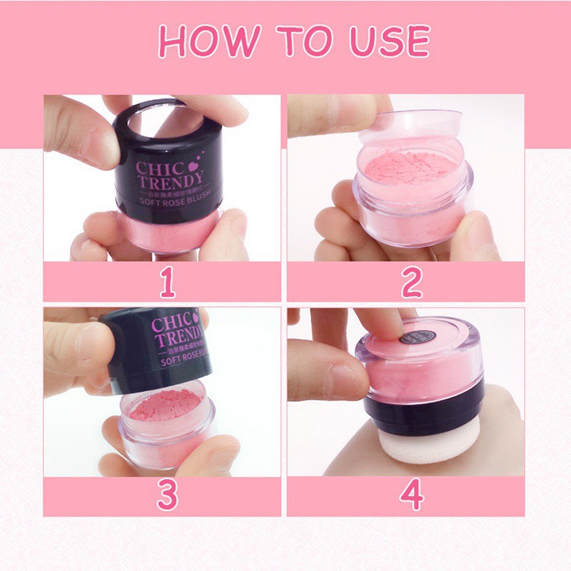 [Hàng mới về] Má hồng trang điểm dạng air cushion lâu trôi 3 màu tùy chọn BIOAQUA | BigBuy360 - bigbuy360.vn