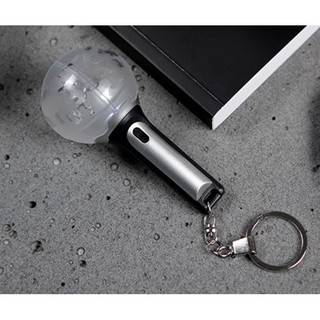 BTS lightstick keyring ver 2- bomb mini - gậy cổ vũ ánh sáng phiên bản móc khóa mini có sẵn