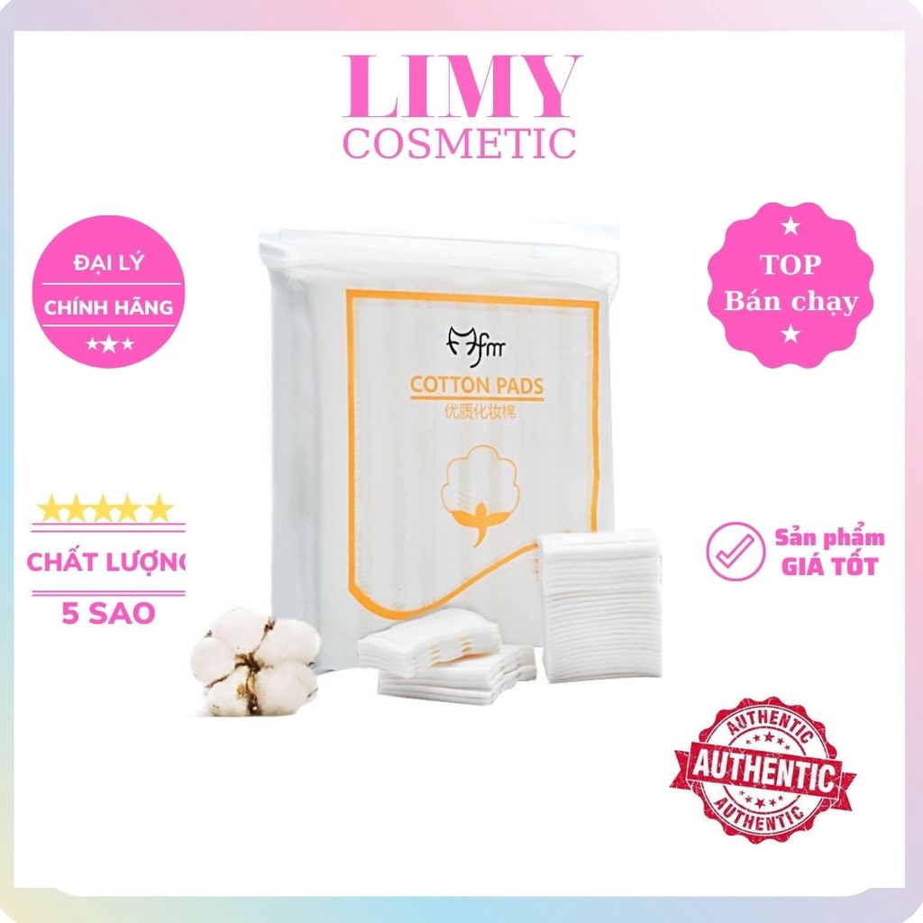 Bông tẩy trang 3 lớp 💕FREE SHIP💕- bông tẩy trang 222 Miếng Cotton Pads mofa meiren