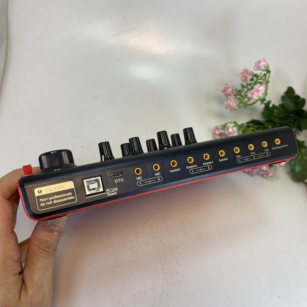 Sound Card K300 Phiên Bản Mới Nhất,Hỗ Trợ Livestream Bigo, Facebook,Tích Hợp Autotune , Hiệu Ứng Giả Giọng