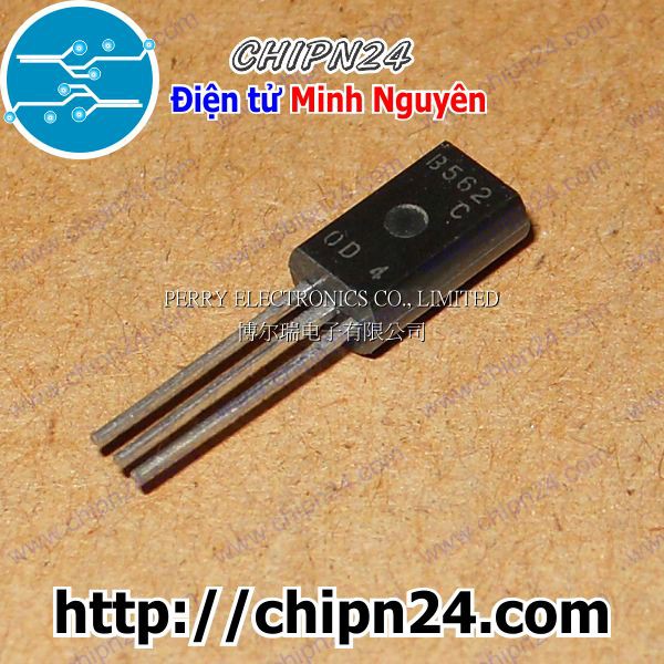 [25 CON] Transistor B562 TO-92 PNP 1A 25V (2SB562 562)