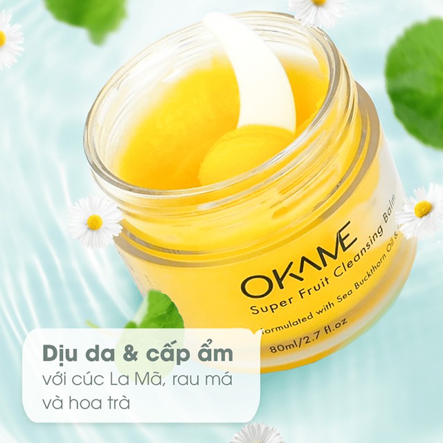 Sáp tẩy trang Okame Super Fruit Cleansing Balm 80ml