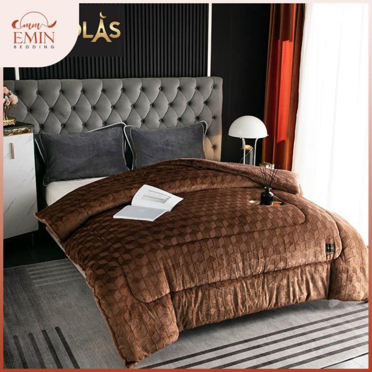 Chăn lông cừu Nicolas mẫu mới năm 2022, Hàng Cao Cấp Xuất Âu Chính Hãng