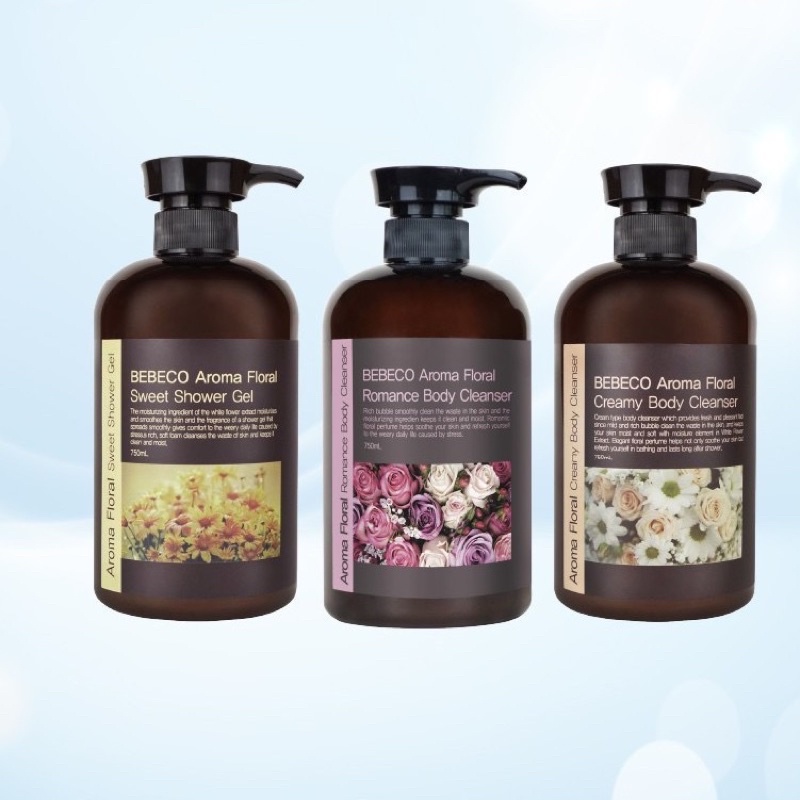 Sữa tắm hương nước hoa bebeco