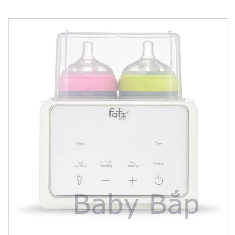 Máy hâm sữa tiệt trùng điện tử Duo 3 PLUS + Fatz baby FB3094TK