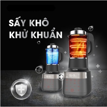 Máy làm sữa hạt đa năng Kalite KL 950, công suất 2700W, 1,75L, nắp cảm biến chống trào