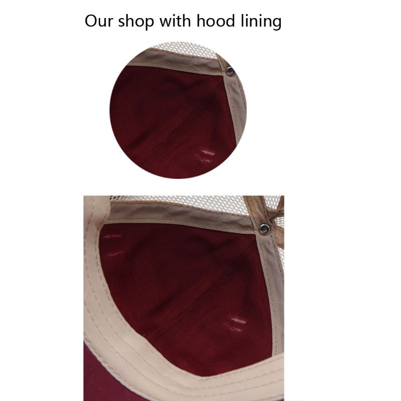 Mũ Lưỡi Trai Phối Lưới Phong Cách Hip Hop Thời Trang Mùa Hè