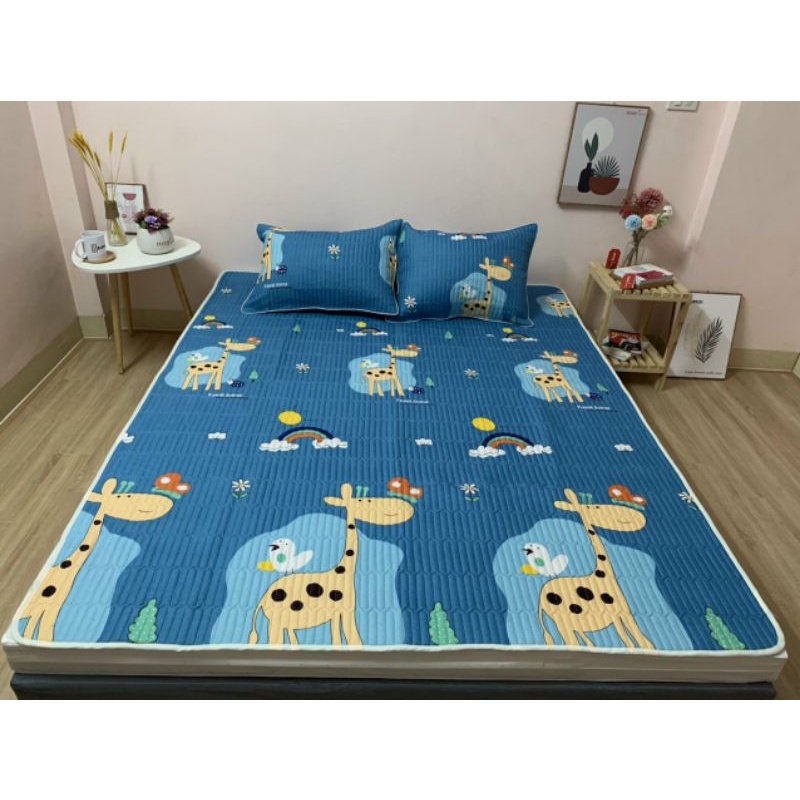 Chiếu đũi điều hoà ⚡️ FREE SHIP ⚡️ Chất liệu Cotton đũi thoáng mát9