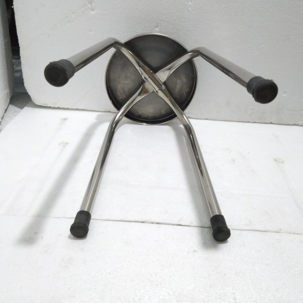 Ghế Inox 304 Mặt Trơn Cao 50cm-GĐ0231I3-