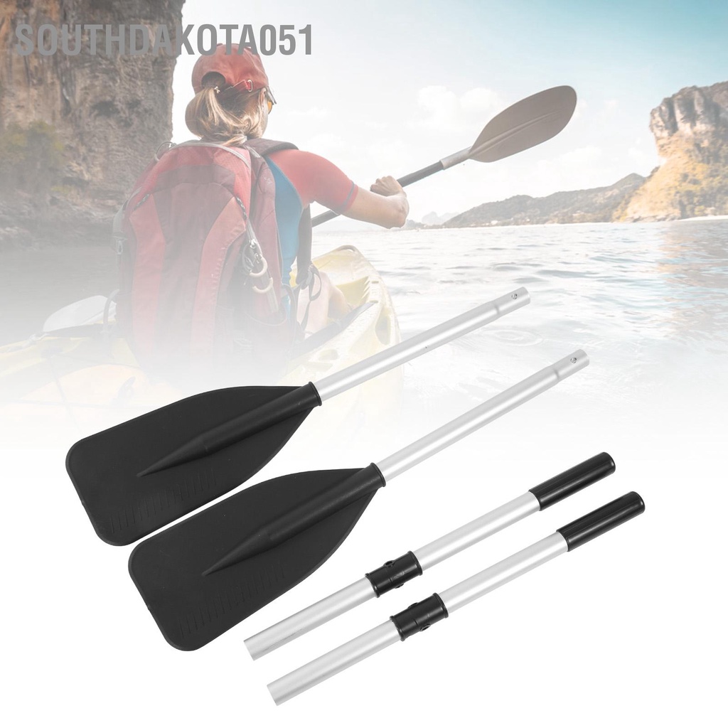 [Hàng HOT] Bộ 2 Mái chèo thuyền có thể tháo rời 132cm bằng hợp kim nhôm【Southdakota051】