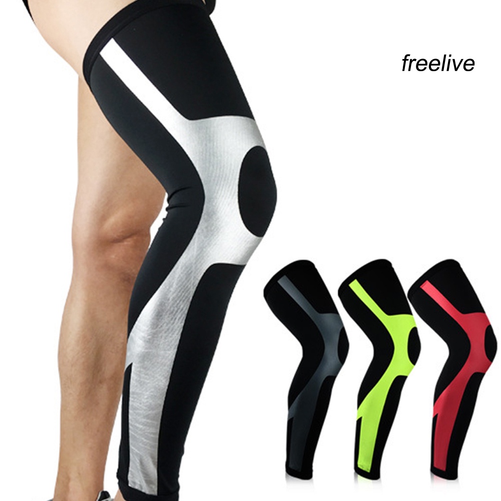 BLP_ 1 Pc Super Elastic Unisex Sport Basketball Anti-slip Compression Leg Sleeve