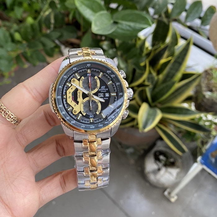 Đồng hồ nam casio edifice efr-539 , efr-558 , dây thép , size 46mm