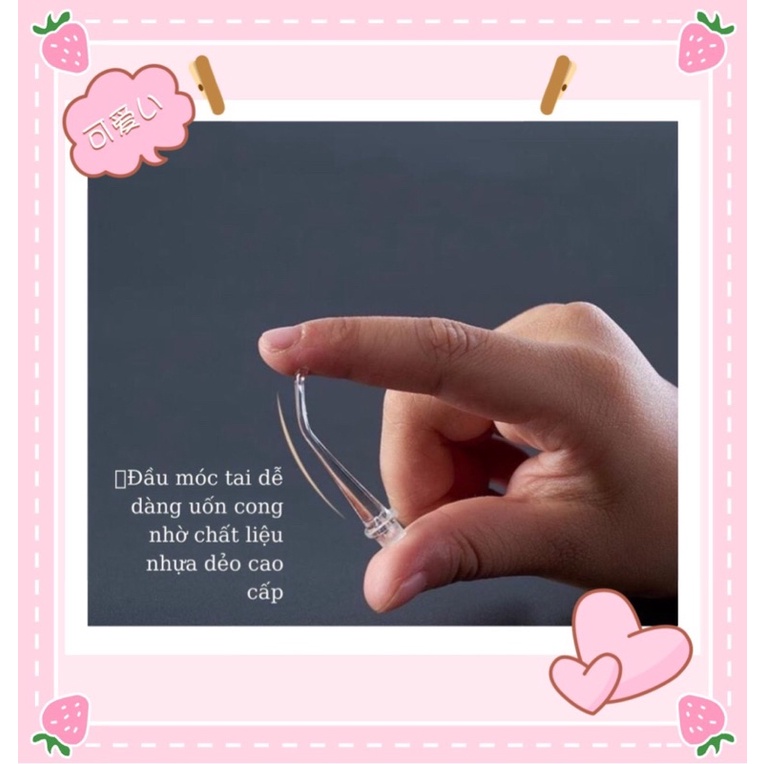 Ngoái Tai Có Đèn Móc Tai Có Đèn Cho Gia Đình Dụng Cụ Lấy Ráy Tai Có Đèn Phù Hợp Cho Trẻ Em