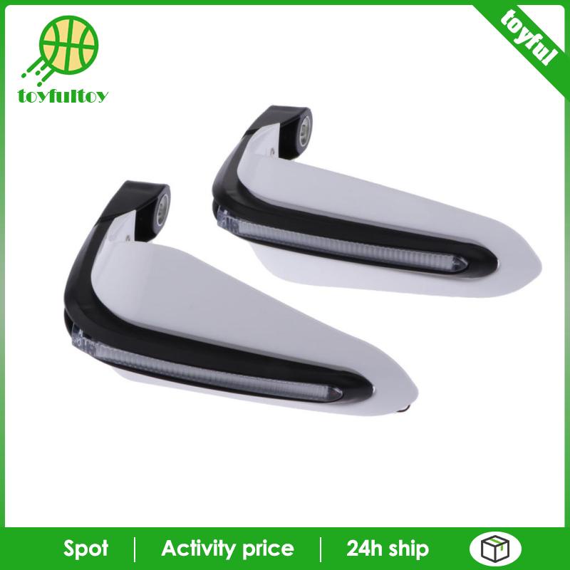 Vỏ Bọc Bảo Vệ Kính Chắn Gió Xe Máy Kèm Đèn LED Màu Đen