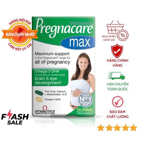  Pregnacare Max Vitamin Bà Bầu Pregnacare Max 84v