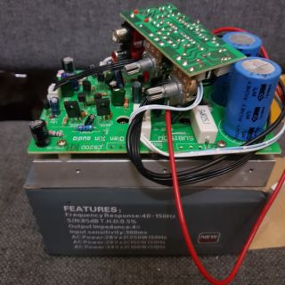 Mạch công suất loa Sub đa năng 2 sò 150w kèm biến áp 8a +_30v