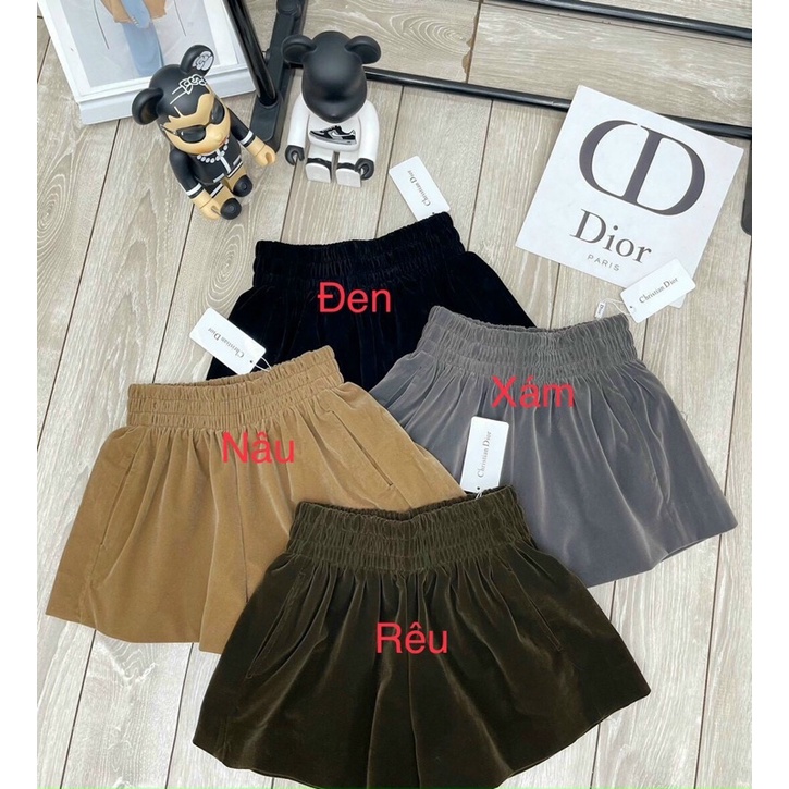 Quần short nhung siêu hot loại đẹp