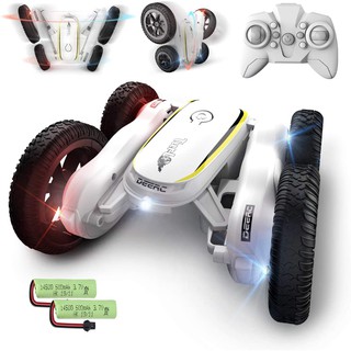 Xe Ô Tô Điều Khiển Từ Xa DEERC DE38 Siêu Tốc Độ Xoay Hai Mặt Lật 360° kèm 2 pin cho 50 phút chơi