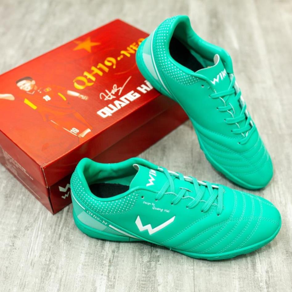 Free Ship - Giày đá bóng Wika QH19 NEO chính hãng cho sân cỏ nhân tạo, đinh dăm TF bám sân cực tốt.