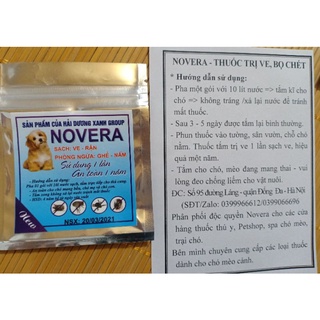 Novera Diệt ve bọ chét