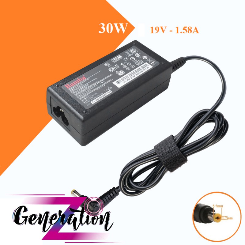 BỘ SẠC LAPTOP ACER 19V - 1.58A - ADAPTER ACER 19V - 1.58A