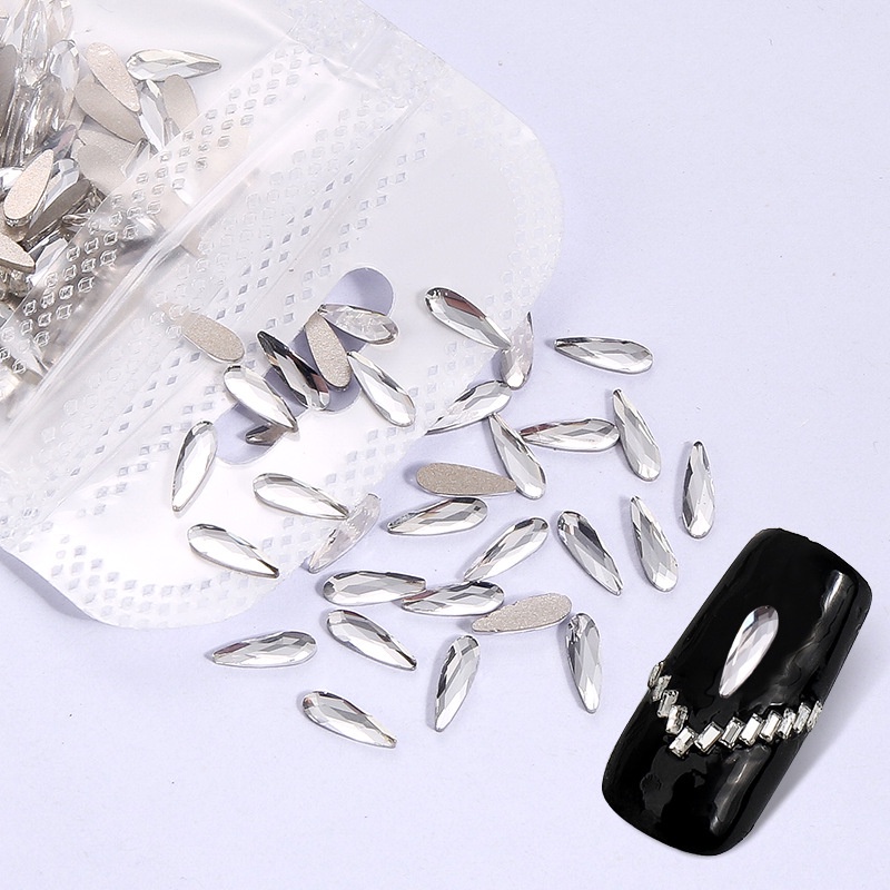 Bộ 50 HạT ĐíNh Trang Trí MóNg 3D Sang TrọNg