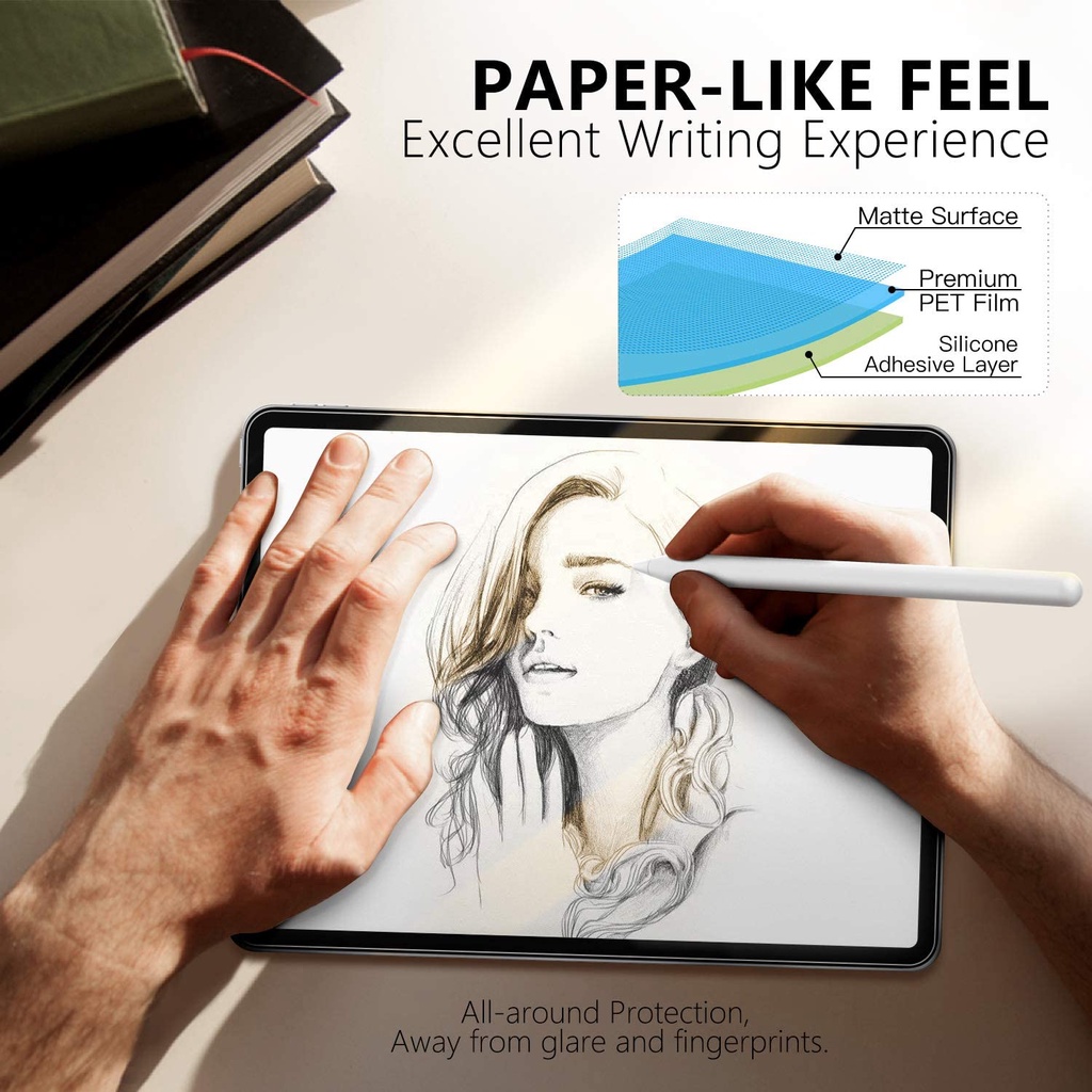 Miếng Dán Bảo Vệ Màn Hình Máy Tính Bảng Chống Trầy Cho iPad Air 5 / 4 10.9 inch 2022 / 2020 iPad Pro 11 inch 2022 / 2021 / 2020 / 2018